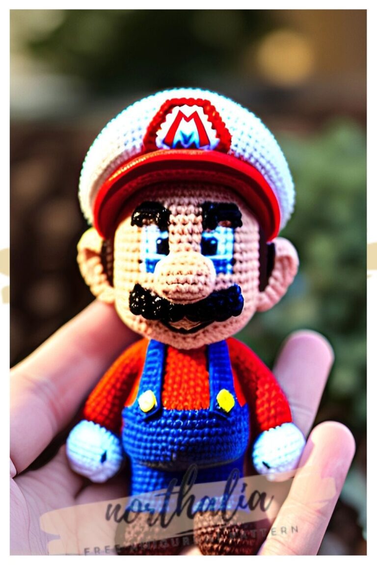 Crochet Super Mario Amigurumi Free Pattern