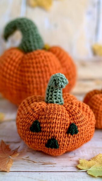 crochet pumpkin free pattern 16