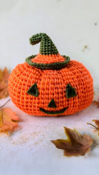 crochet pumpkin free pattern 3