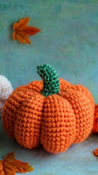 crochet pumpkin free pattern 9