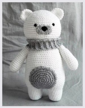 Amigurumi Polar Bear Free Crochet Pattern