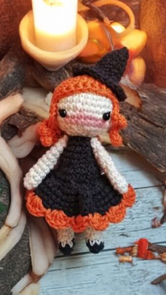 Amigurumi Halloween Witch 1