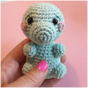 Baby Mobile Dino Crochet