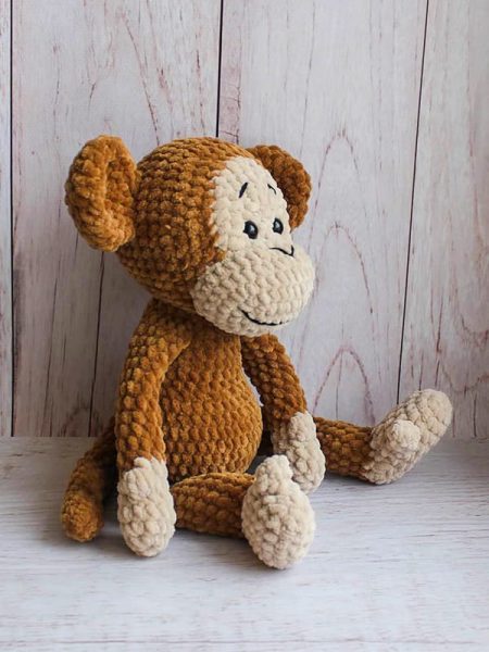 Crochet Monkey Amigurumi Free Pattern