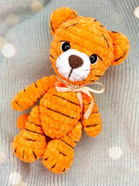 Crochet Tiger Amigurumi Free Pattern