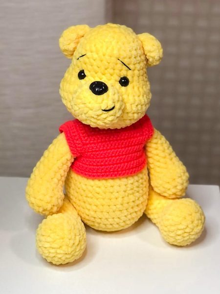 Winnie The Pooh Crochet Bear Amigurumi Free Pattern