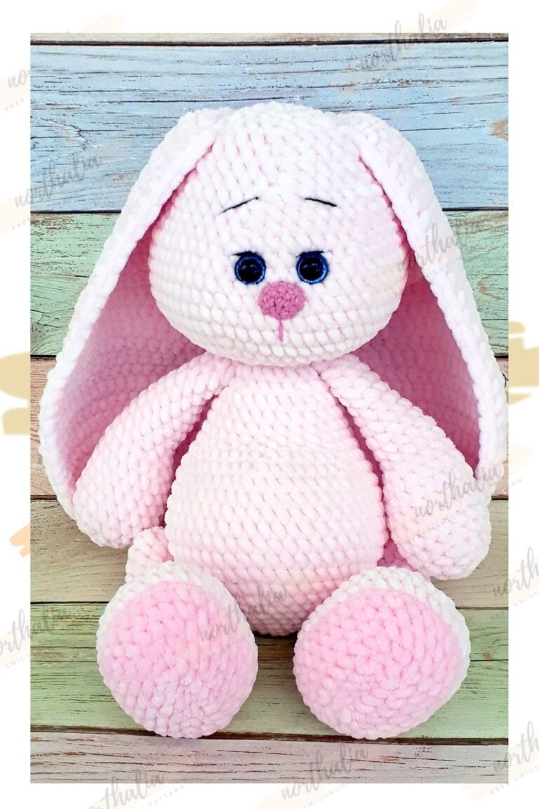 Crochet Plush Bunny Amigurumi Pattern