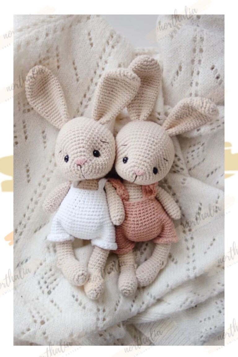 Crochet Bunny Doll Millie Amigurumi Free Pattern