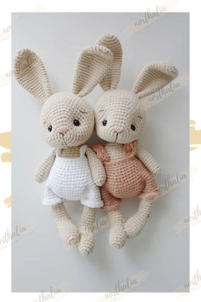 Crochet Bunny Doll Millie Amigurumi Free Pattern