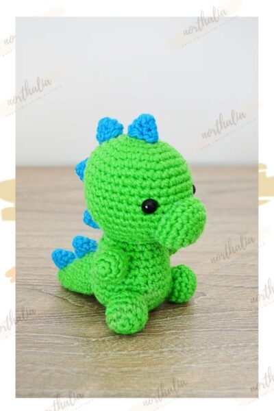 Happy Monroe Crochet Dinosaur Amigurumi Free Pattern