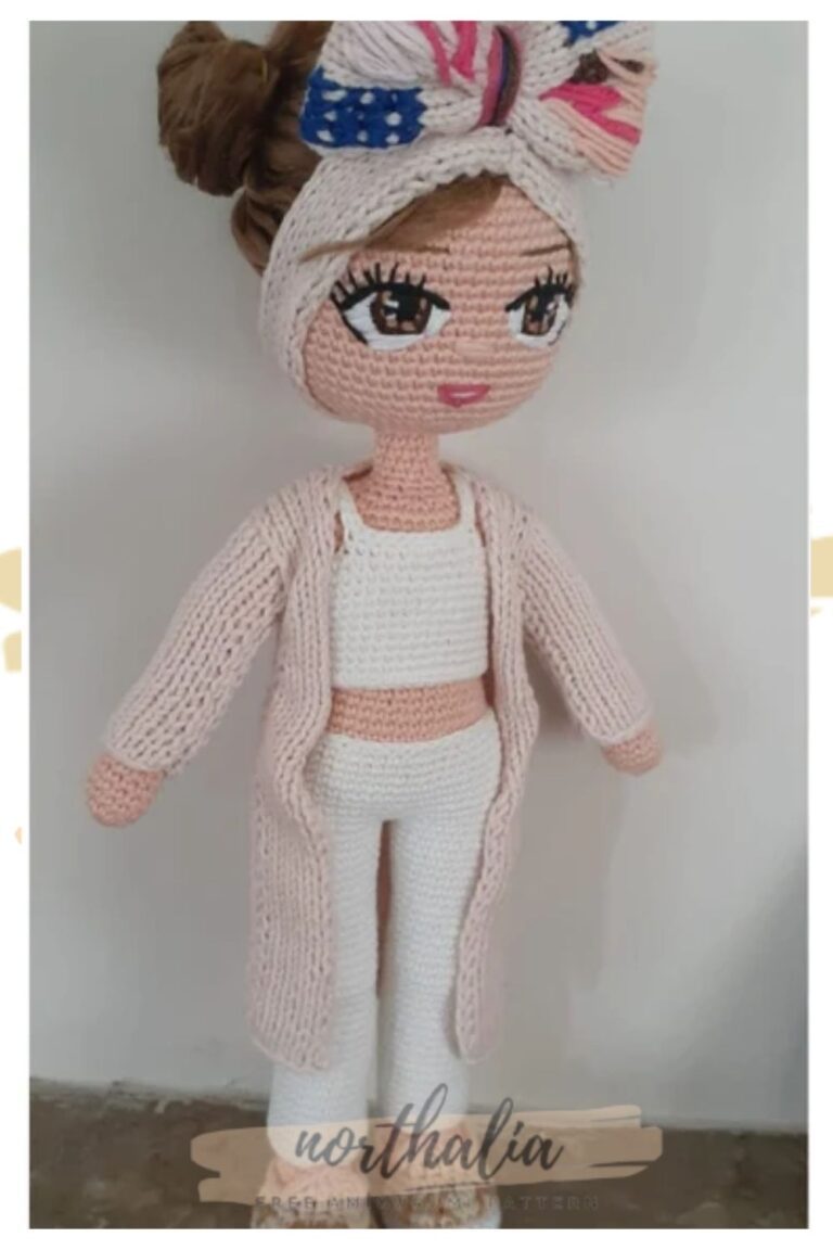 Lina The Crochet Doll Amigurumi Free Pattern
