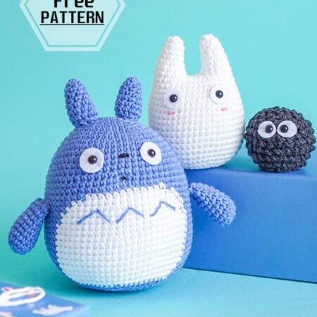 Crochet Chibi Totoro Amigurumi Free Pattern