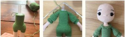 Farm Girl Emma Crochet Doll