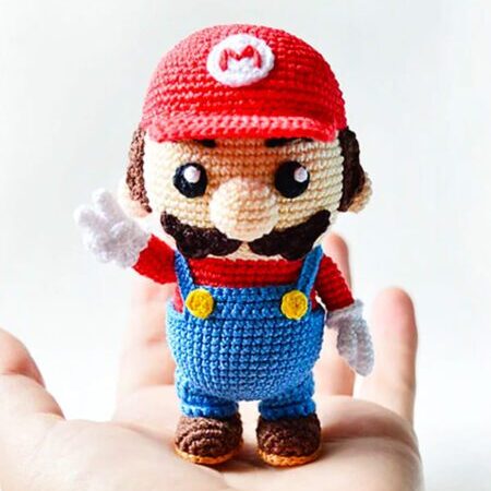 Crochet Super Mario Amigurumi Free Pattern