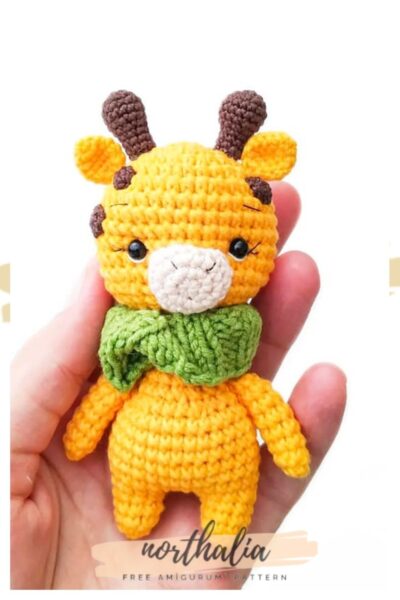 Crochet Little Giraffe Amigurumi Free Pattern