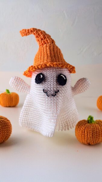 Amigurumi Halloween Crochet ghost  15