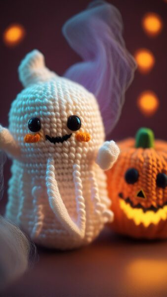 Amigurumi Halloween Crochet ghost  19