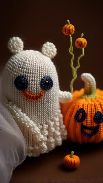 Amigurumi Halloween Crochet ghost  20