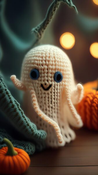 Amigurumi Halloween Crochet ghost  26