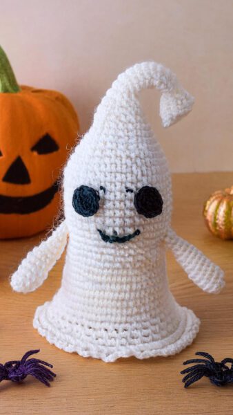 Amigurumi Halloween Crochet ghost  5