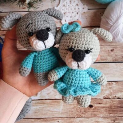 Crochet Little Dogs Amigurumi