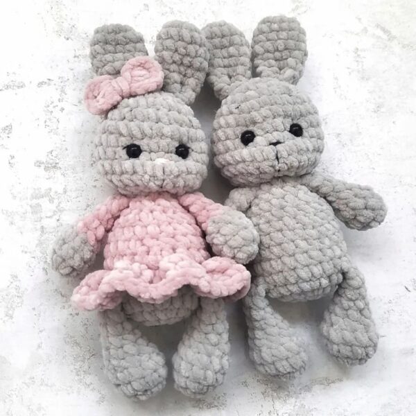 Crochet Plush Bunny Amigurumi