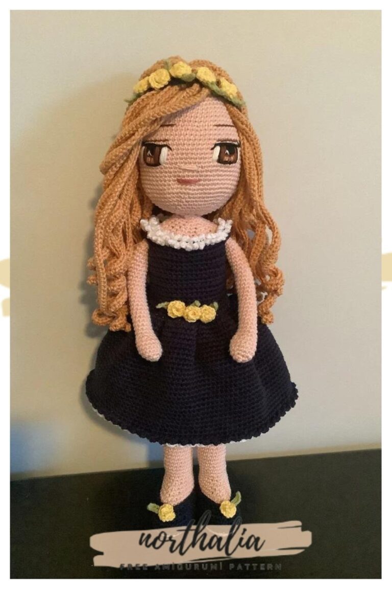 Amigurumi Autumn Doll Free Crochet Pattern