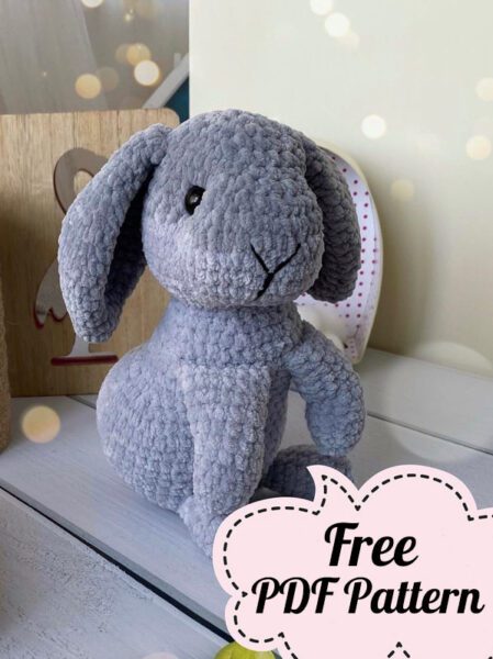 Easy Plush Bunny Lelya Amigurumi Free Pattern