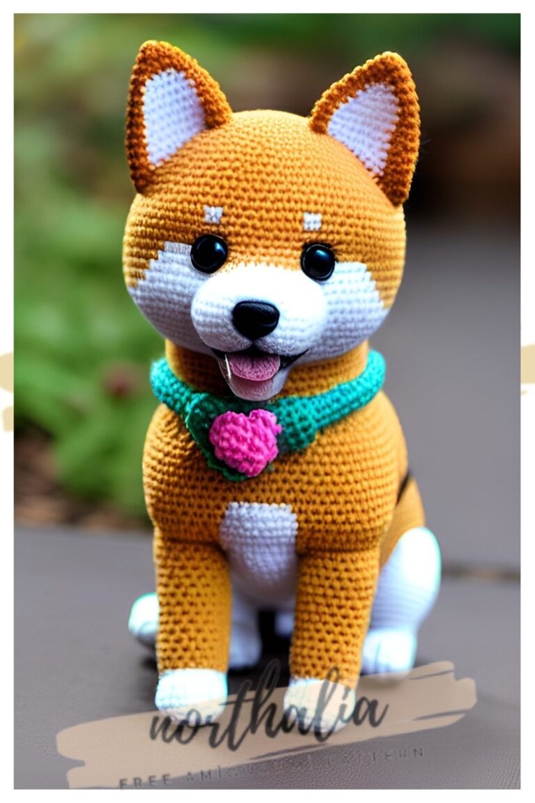 Crochet Puppy Shiba Inu Pattern