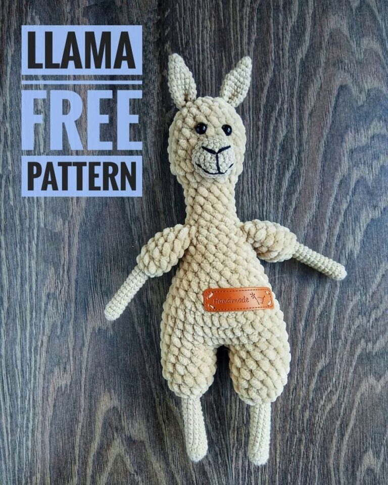 Amigurumi Llama Free Crochet Pattern