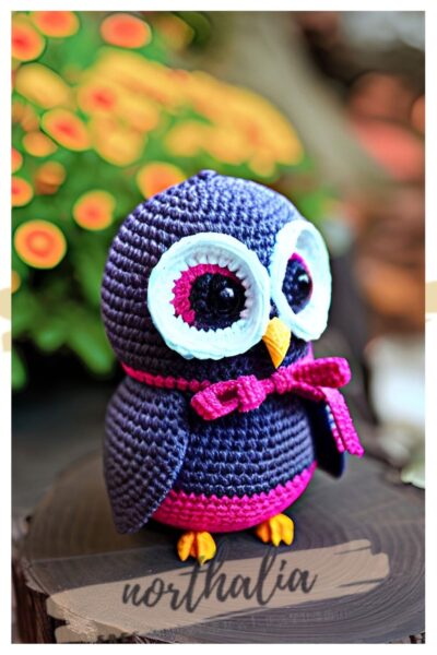 Amigurumi owl