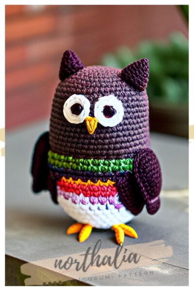 Crochet Owl Amigurumi Free Pattern