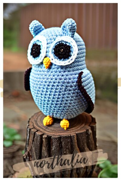 Amigurumi owl