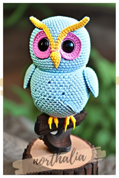 Amigurumi owl