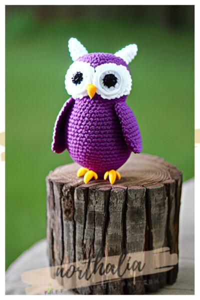 Amigurumi owl