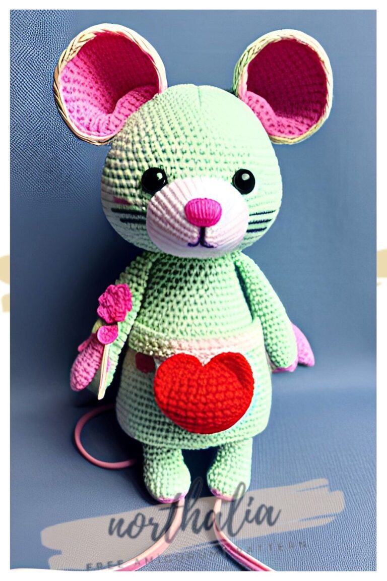 Crochet Mouse Amigurumi Free Pattern