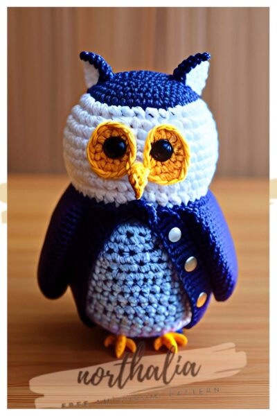 Crochet Owl Amigurumi Free Pattern