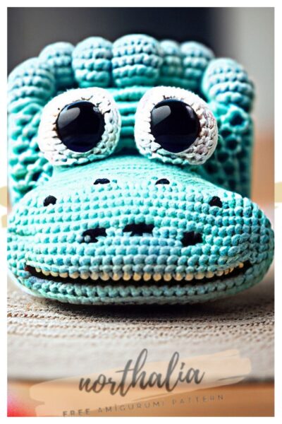 crocodile amigurumi free crochet pattern