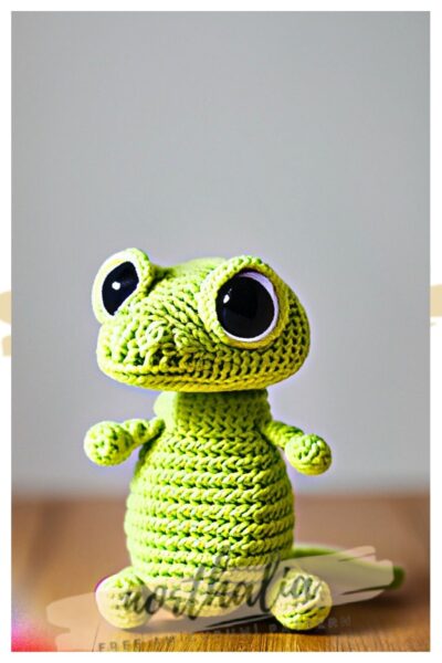 crocodile amigurumi free crochet pattern