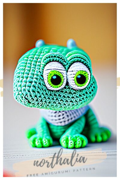 crocodile amigurumi free crochet pattern