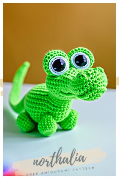 crocodile amigurumi free crochet pattern