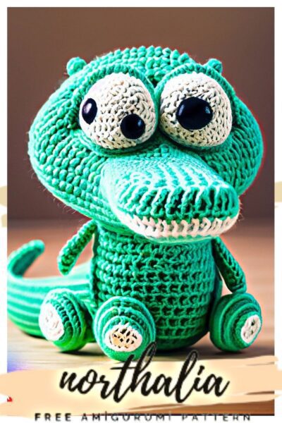 crocodile amigurumi free crochet pattern