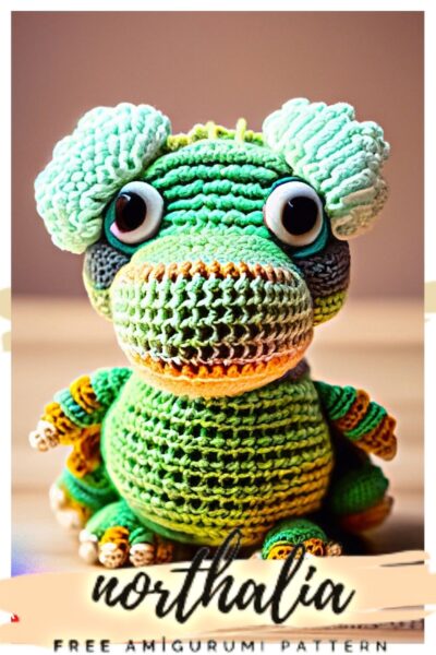 crocodile amigurumi free crochet pattern