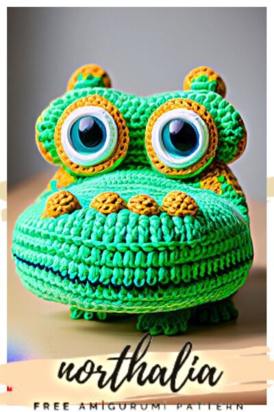 crocodile amigurumi free crochet pattern