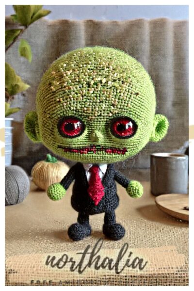 amigurumi zombie 1