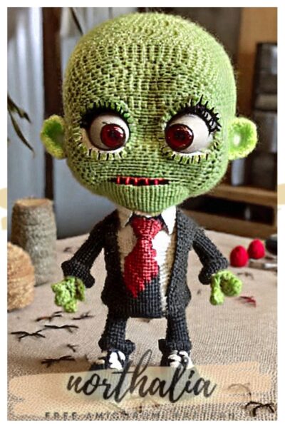 amigurumi zombie 15