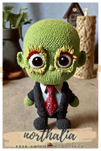 amigurumi zombie 3