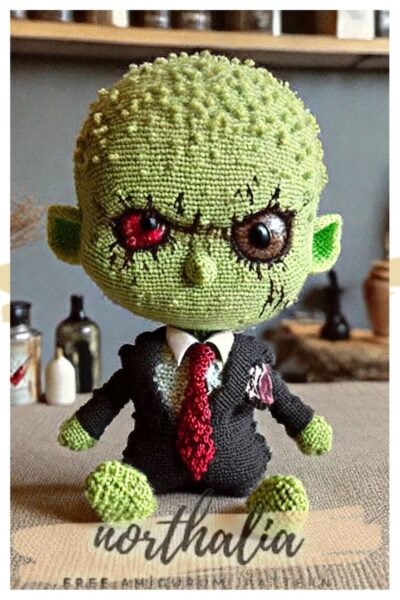 amigurumi zombie 5