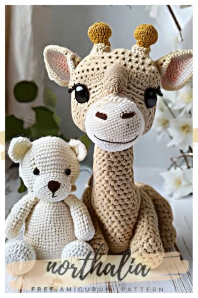 Amigurumi baby giraffe 7