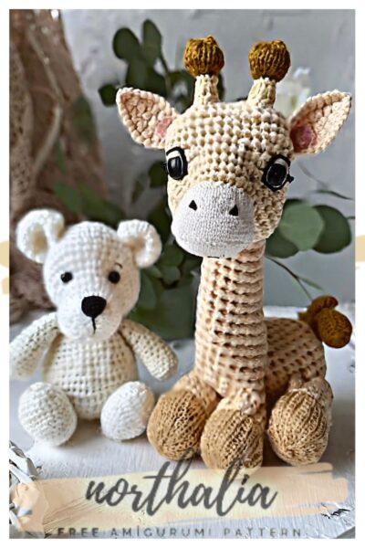 Amigurumi baby giraffe 5